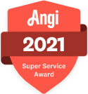 Angies list super service award 2020 logo